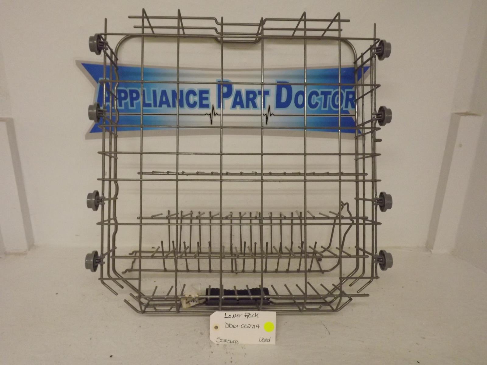 Samsung Dishwasher DD61-00271A Lower Rack Used Samsung Dishwasher DD61-00271A Lower Rack Used